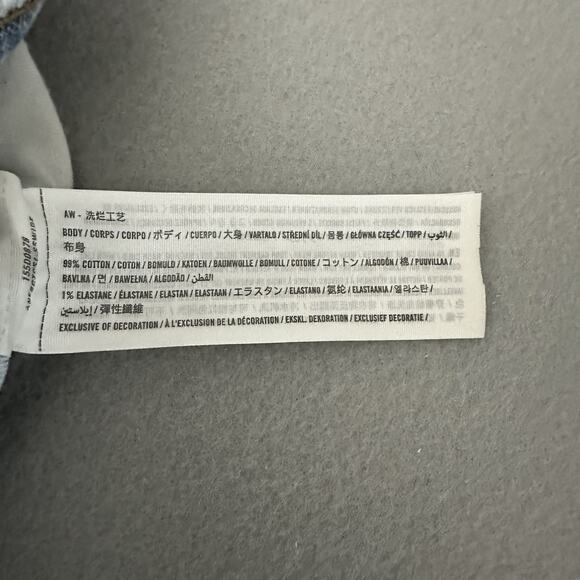 Abercrombie & Fitch Jeans Womens The Mom High Rise Distressed Stretch 27x25.5 - Picture 13 of 14